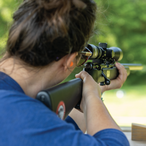 Shooting range.